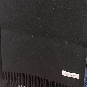 YSL Wool Scarf - LIKE NEW (65" long & 12" wide)